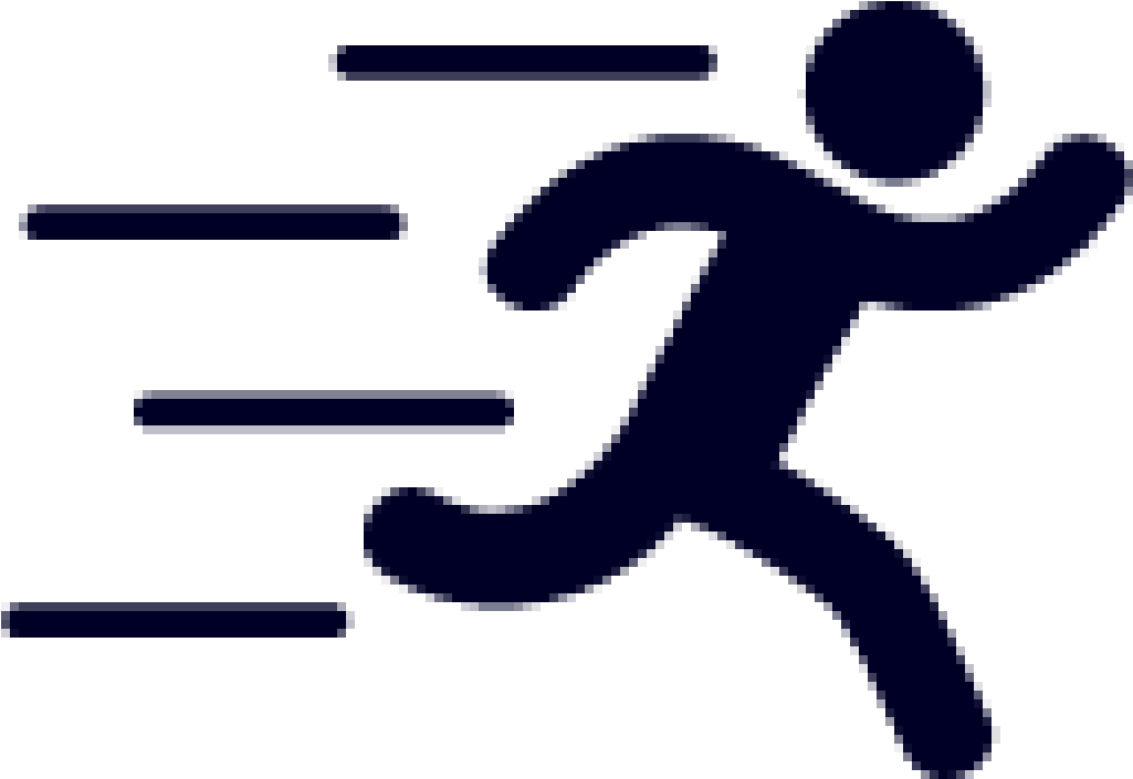 Running Fast Logo Clipart (1024x1024), Png Download