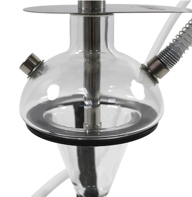 Oduman® N5-z Junior Glass & Stainless Steel Shisha - Oduman Png Format Shisha Clipart (700x800), Png Download