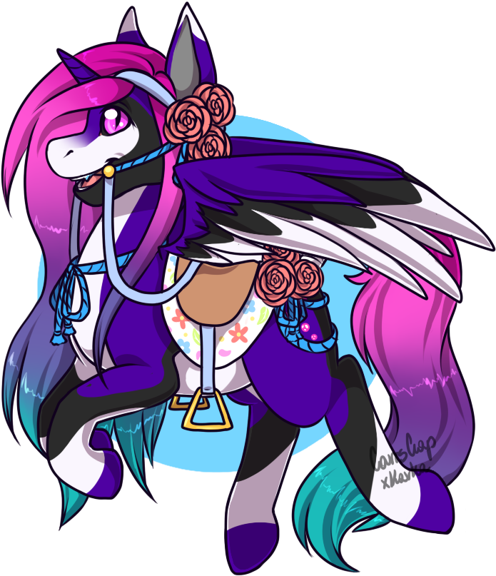 [ych] Merry Go Round - Cartoon Clipart (724x883), Png Download