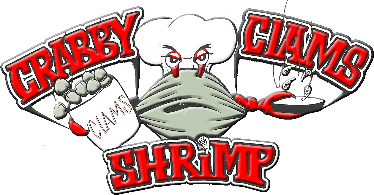Welcome To Crabby Clams Shrimp Company - Gif Clipart (1266x672), Png Download