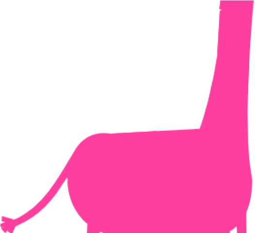 Giraffe Clipart Silhouette - Png Download (640x480), Png Download