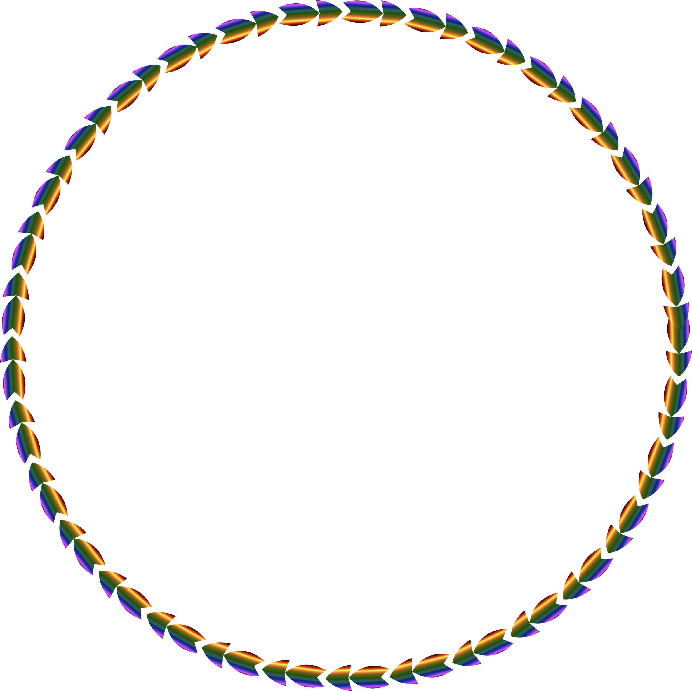 Clipart Colorful Direction Circle Right Arrow Clip - Achaemenid Symbols - Png Download (2370x2366), Png Download