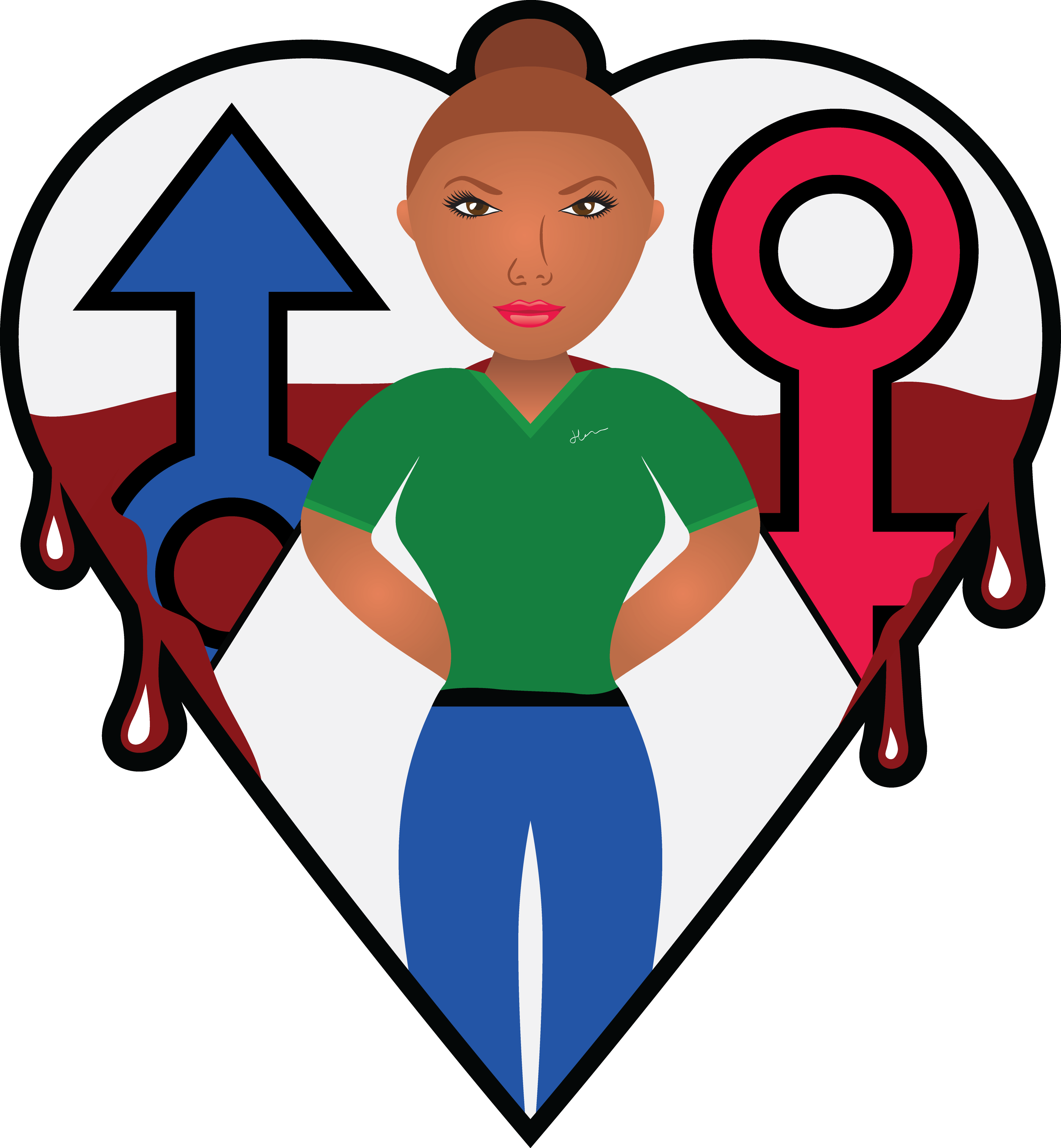 Complications Can Double When A Significant Other Doesn't Clipart (3568x3859), Png Download