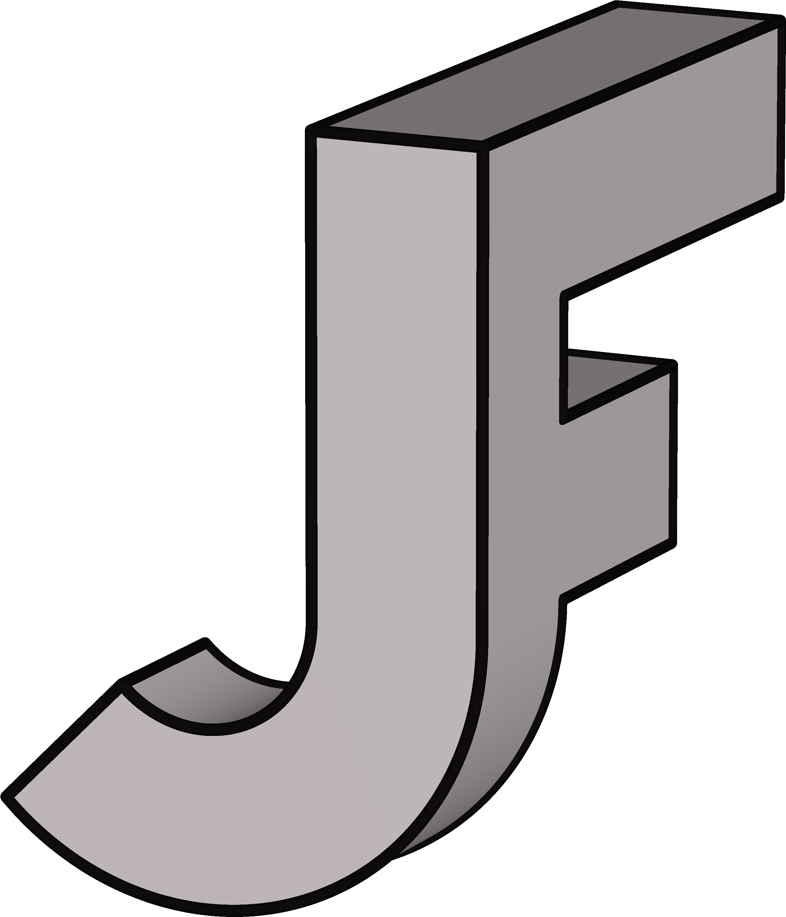 Raytraced Jf Compound Clipart (2835x3267), Png Download