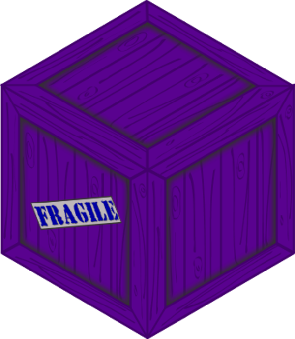 Damaged Crates Clipart - Png Download (600x688), Png Download