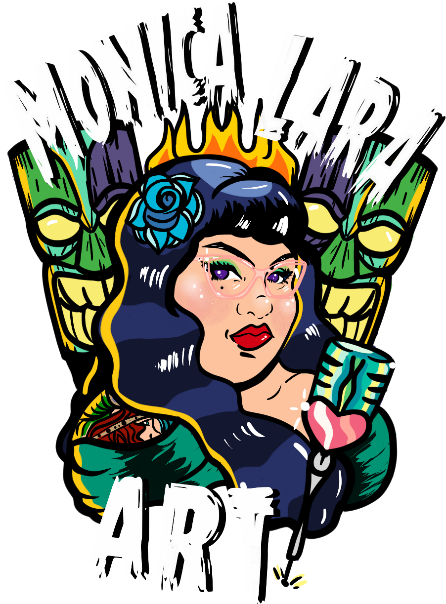 Monica Lara Art Clipart (980x1313), Png Download