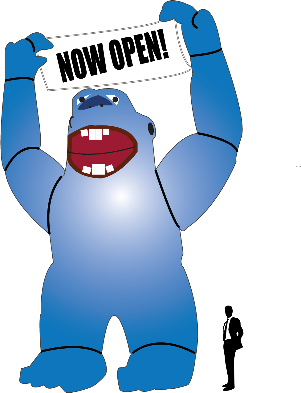 Giant Cold Air Inflatable Baloon Clipart (1020x1312), Png Download