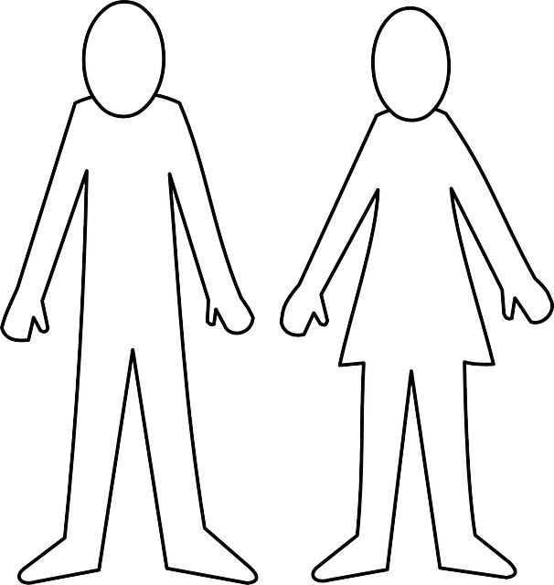 Man, Woman, Gender, Toilet, Human, People Clipart (606x640), Png Download
