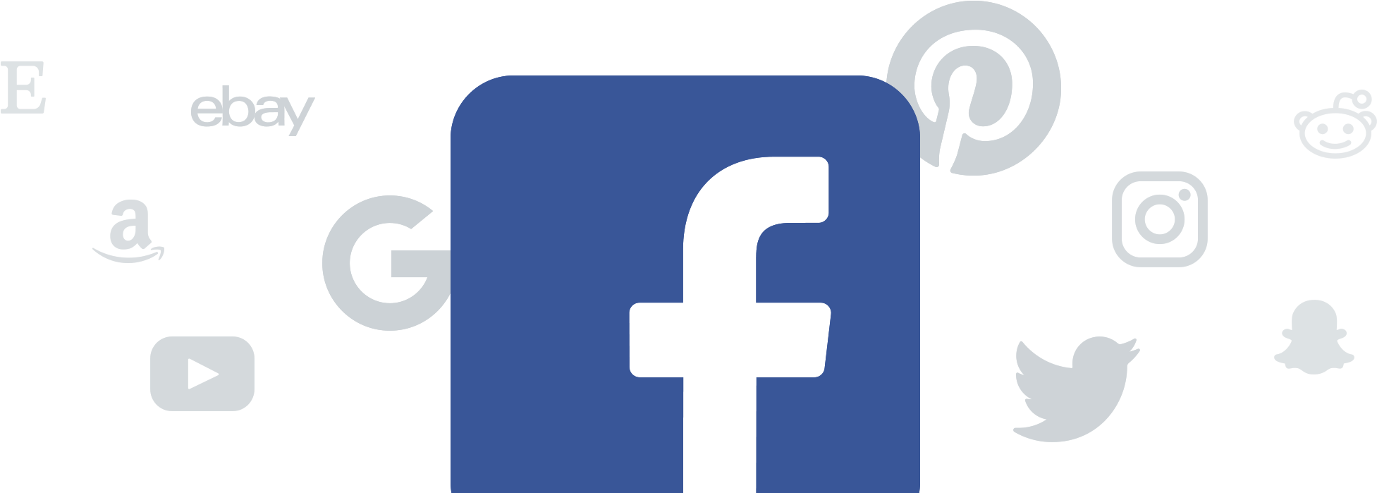 Instagram Clipart Tab Facebook - Png Download (2280x740), Png Download