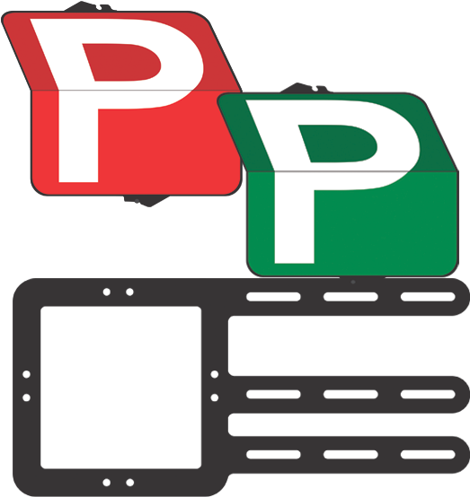 P Plate Driver “rippa” 2 Pack Clipart (600x598), Png Download
