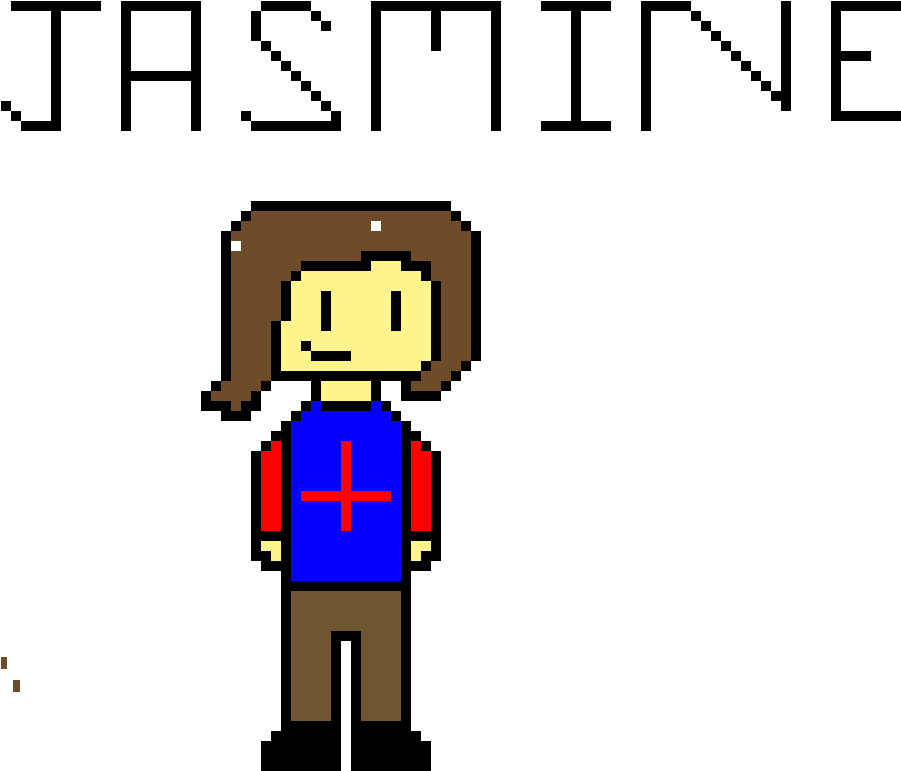 My Girlfriend In Pixel Clipart (1000x840), Png Download