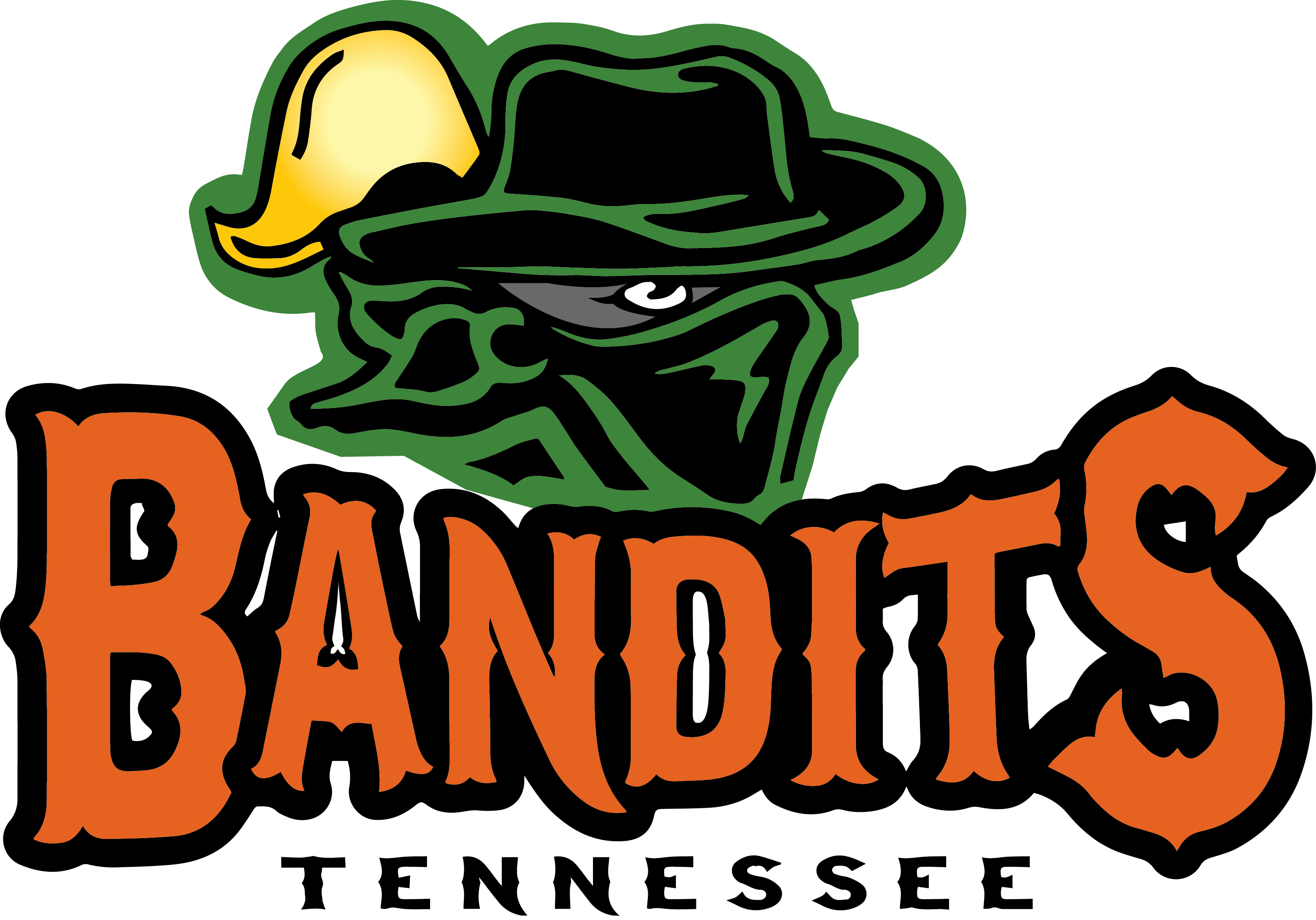 Tn Bandits Clipart (3167x2214), Png Download