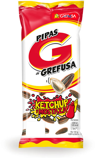 Pipa G Ketchup Y Mostaza Junior 36/u 40grs Clipart (1000x1000), Png Download