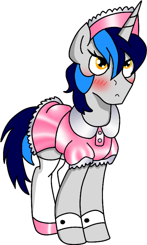 #1735441 - Artist - Cappie, Artist - Oliver, Blushing, Clipart (1000x1000), Png Download