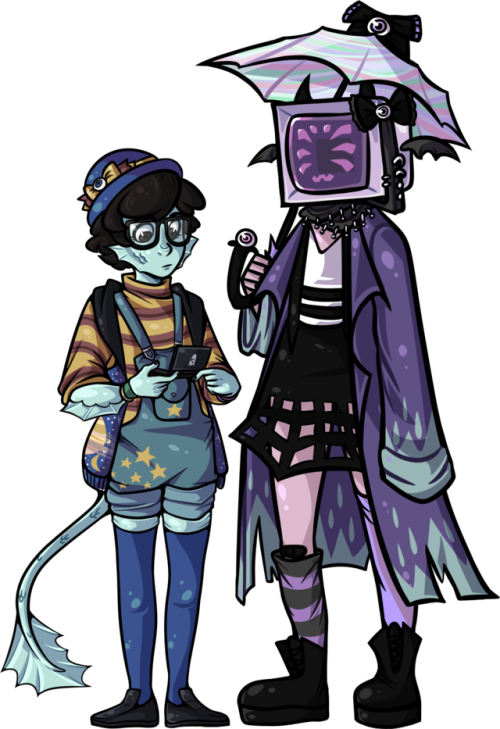 Finally Finished Up My Monster Promsona Im Basically Clipart (500x729), Png Download