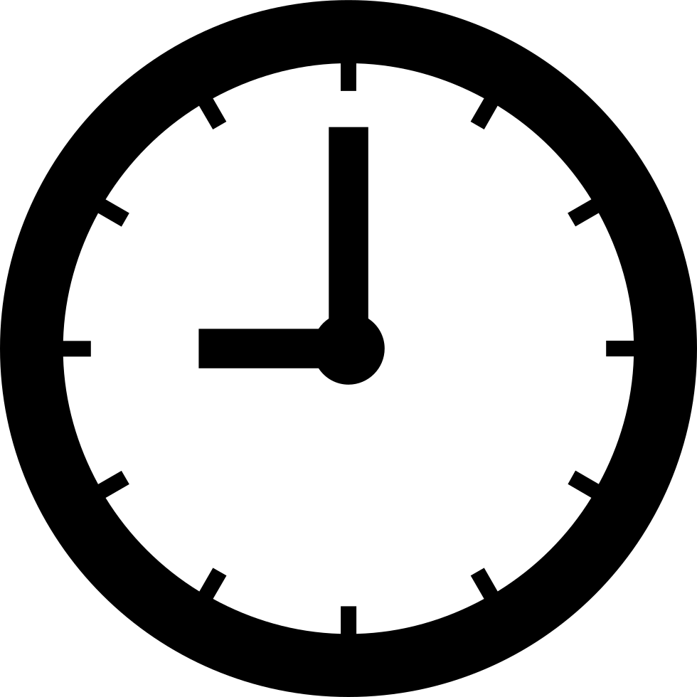 Png Library Stock Clock Svg Mechanical Clipart (980x980), Png Download