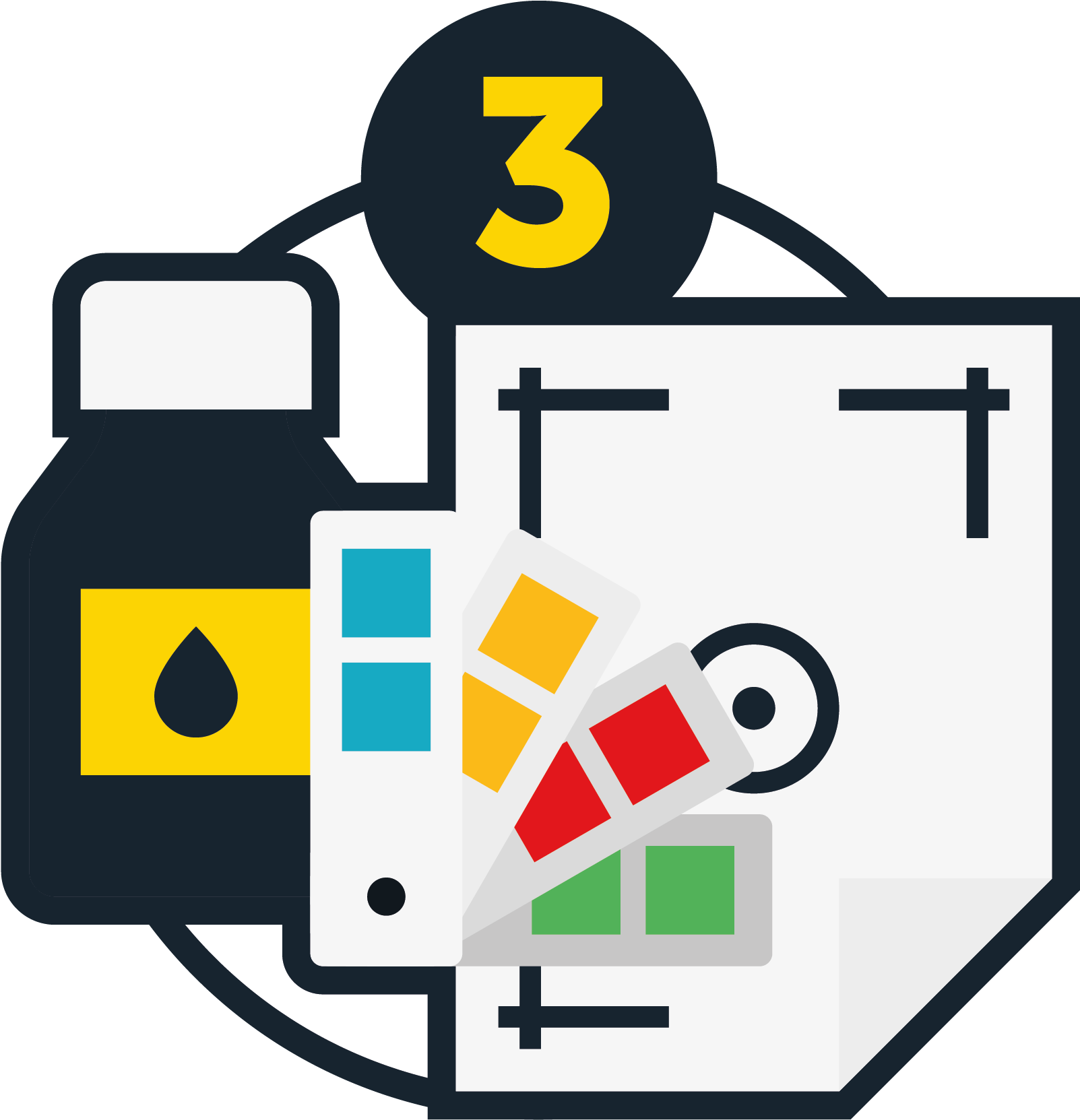 This Is A Process Where Logos Are Printed With Special Clipart (2363x2363), Png Download