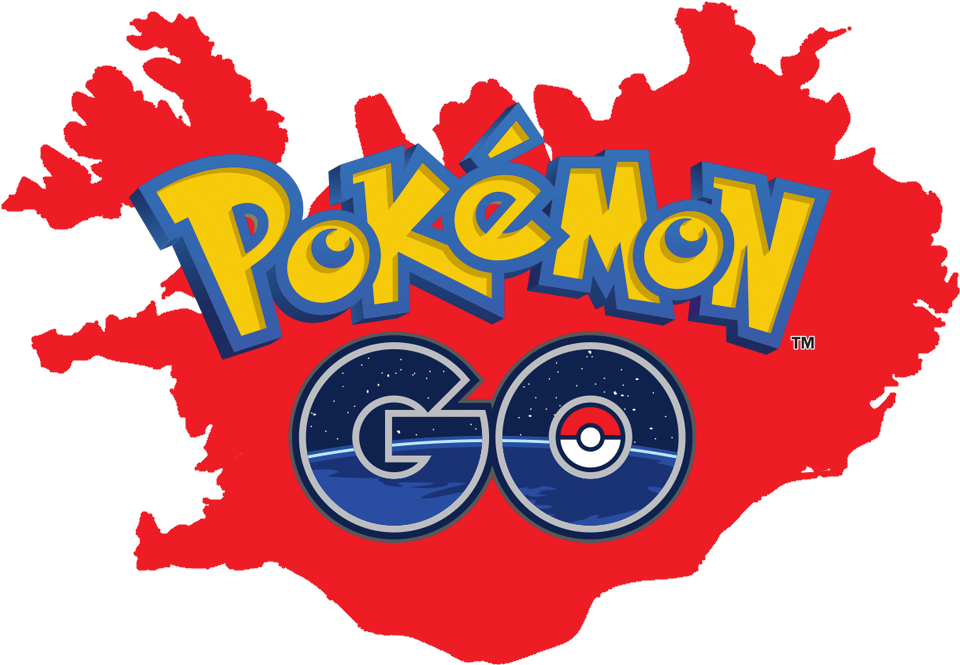 Catching Pokémon With Pokémon Go In Iceland Clipart (1200x700), Png Download