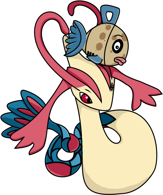 Pokemon Go Evolucion Feebas , Png Download Clipart (684x814), Png Download