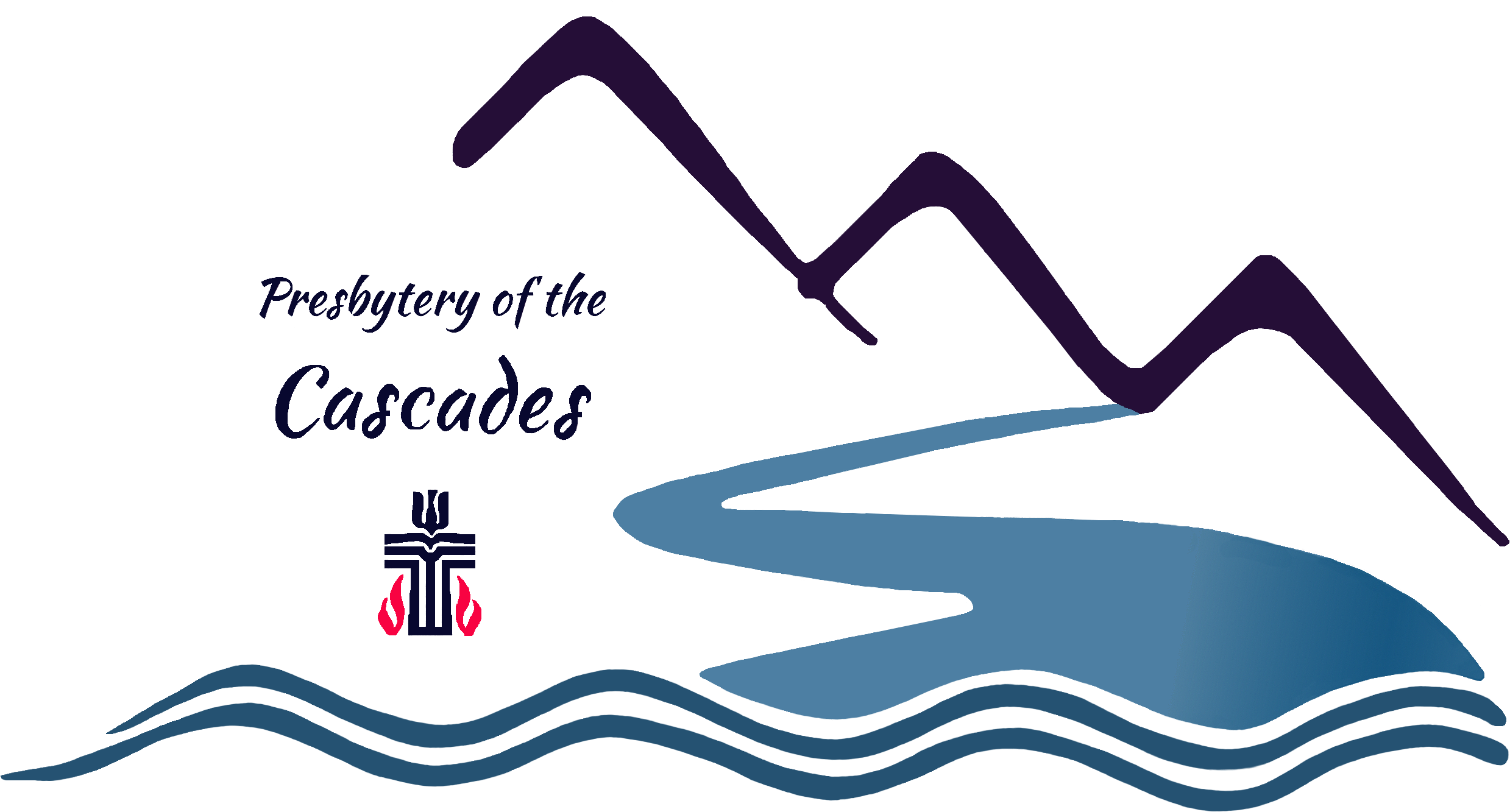 Cropped Presbytery Of The Cascades Icon Multicolor Clipart (2504x1387), Png Download