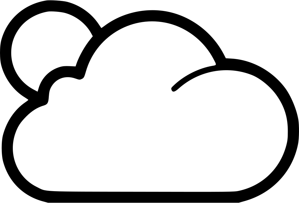 Cloud Sun Comments Clipart (980x668), Png Download