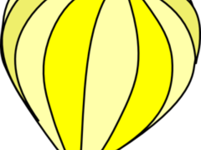 Blue Clipart Hot Air Balloon - Png Download (640x480), Png Download