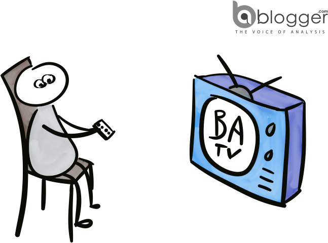 Business Analysis Tv Clipart (800x490), Png Download