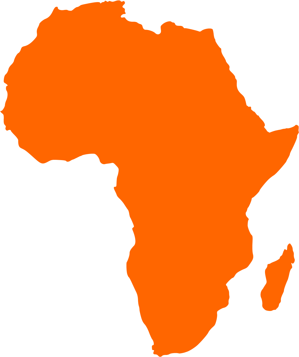 Africa Clipart (1217x1413), Png Download