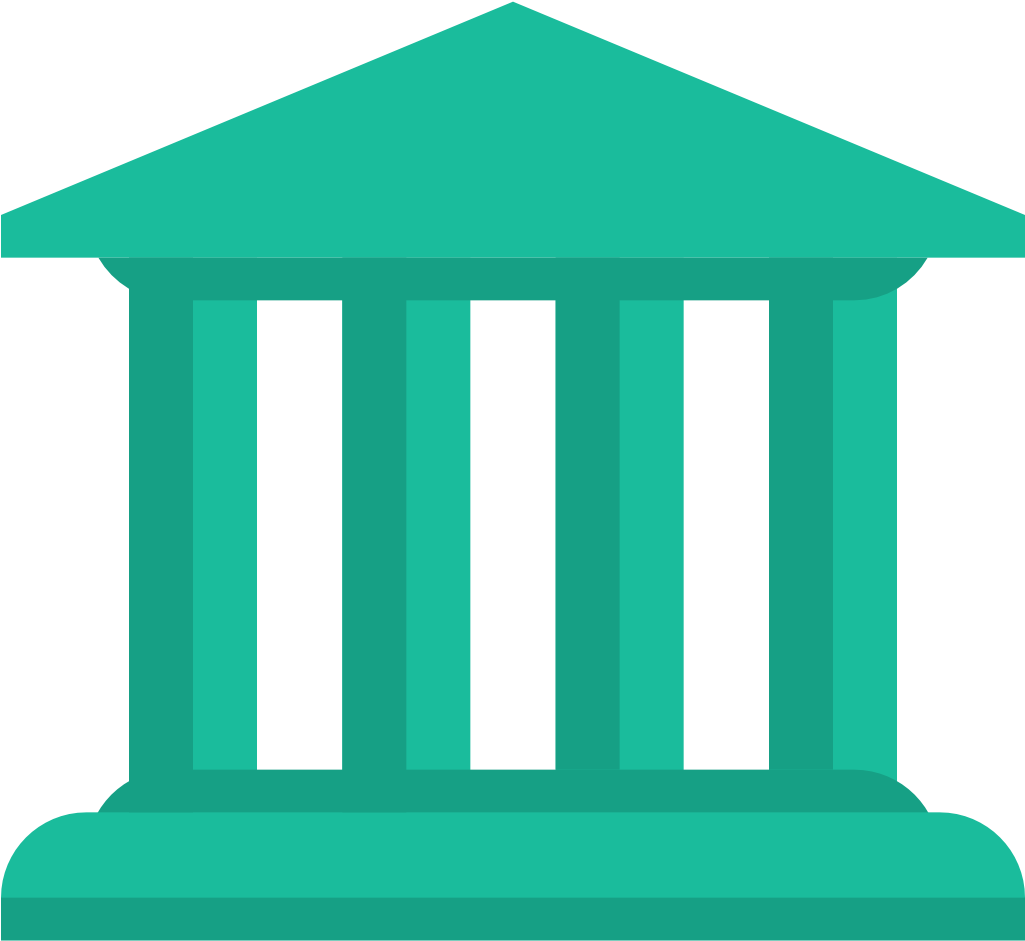 Bank, Institution Icon Clipart (1024x1024), Png Download