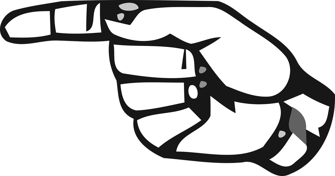 Arrow Hand Png Image Clipart (1280x671), Png Download