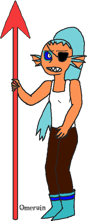 Tale Undyne The Dying Clipart (618x758), Png Download