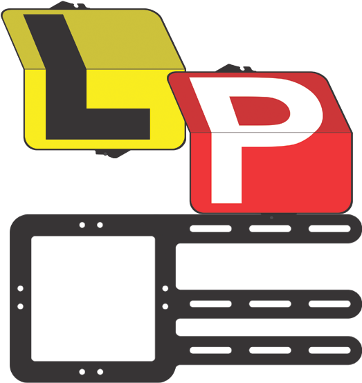 Motorbike Learner Rider “bonza” 2 Pack Clipart (600x598), Png Download