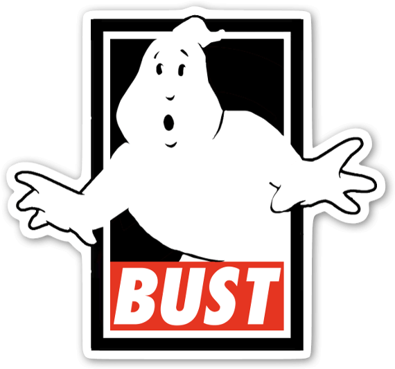 Obey Busters Sticker Clipart (600x565), Png Download