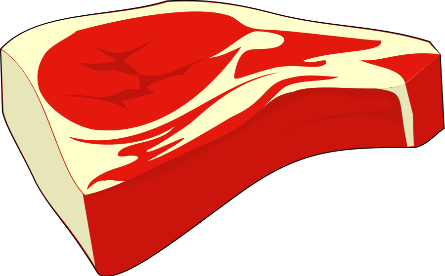 Free Vector Meat Clipart (800x497), Png Download