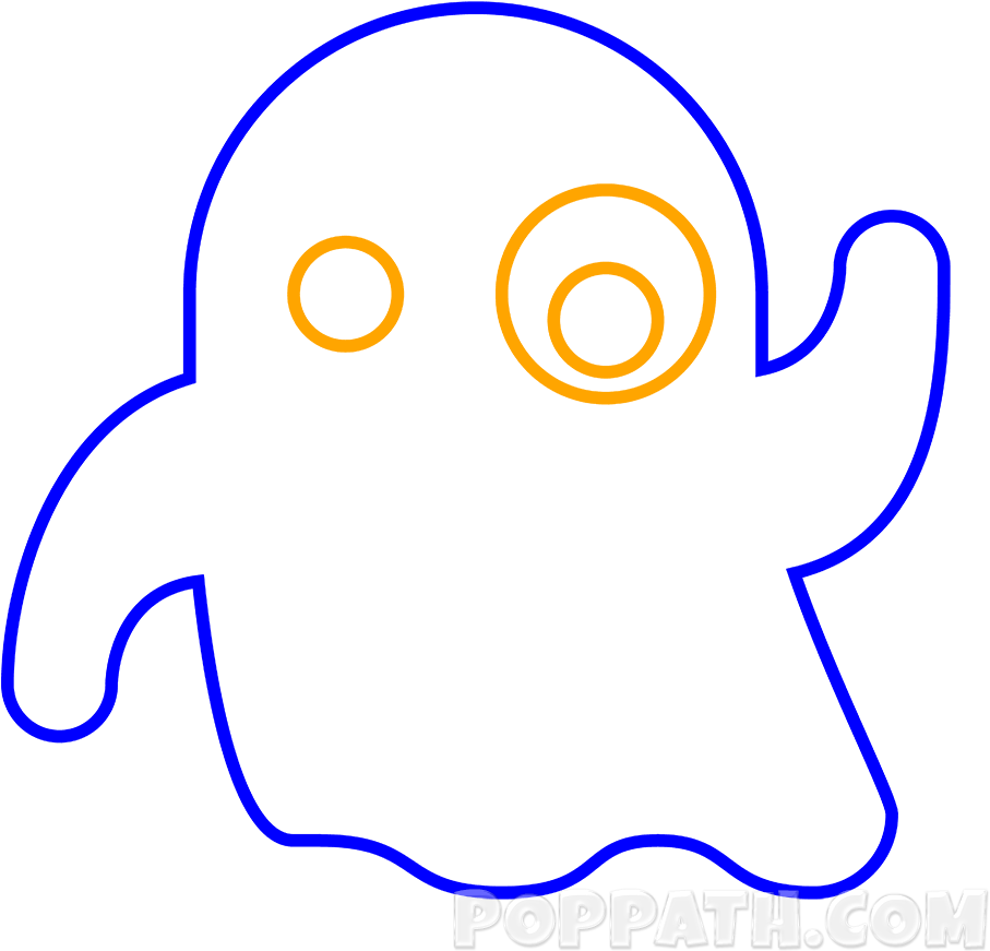 Draw Two Circles For The Eyes Clipart (1000x1000), Png Download