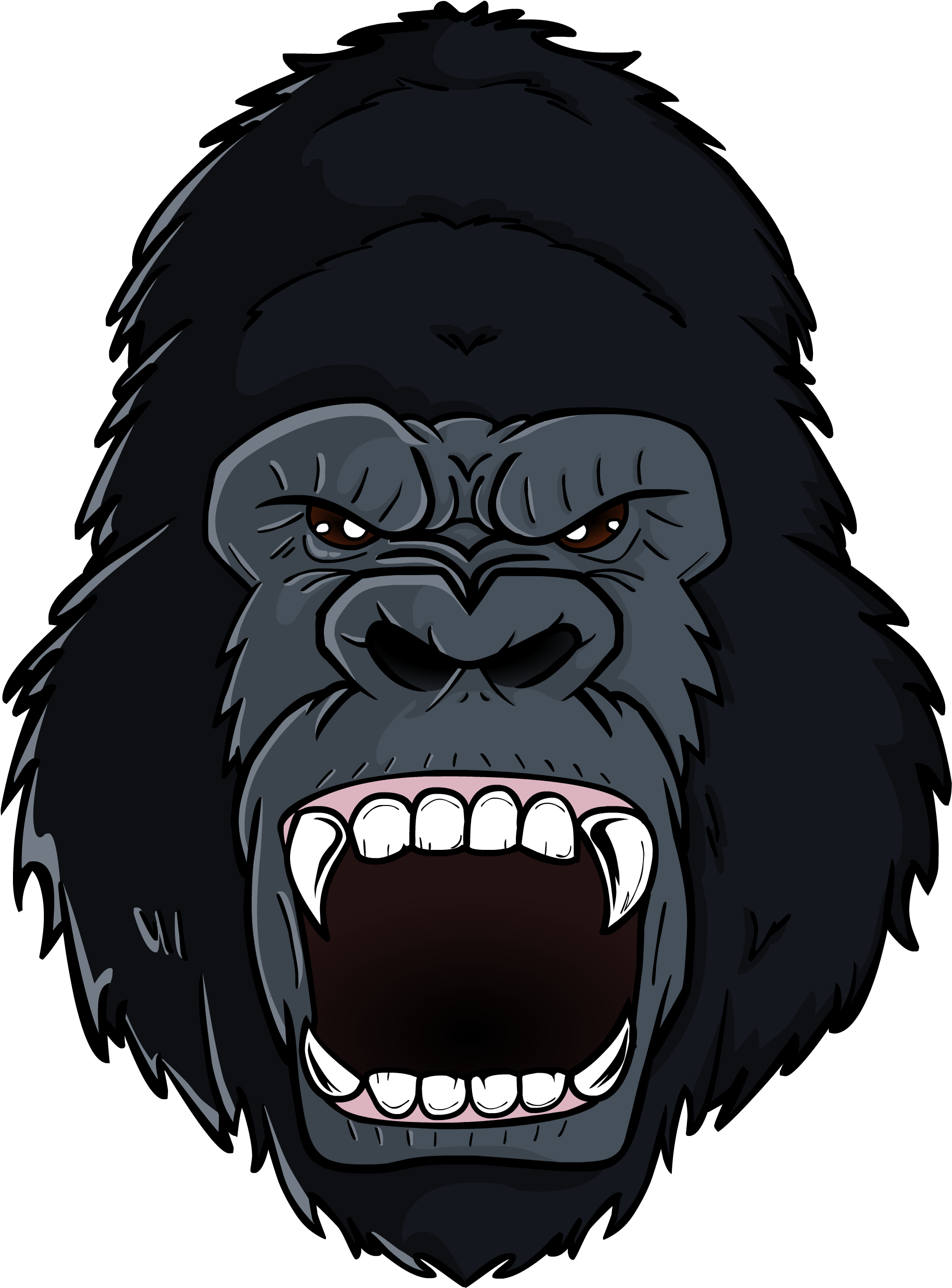 Head By Theiyoume On Clipart (2738x2738), Png Download