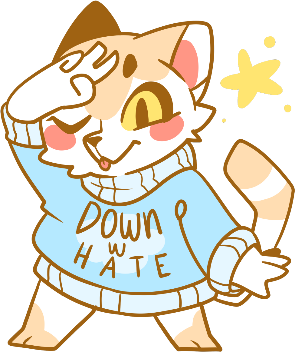 A Te Whiskers Cat Dog Clip Art White Small To Medium - Png Download (1280x1280), Png Download