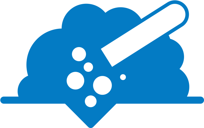 Cleaningsolutions-blue Clipart (700x700), Png Download