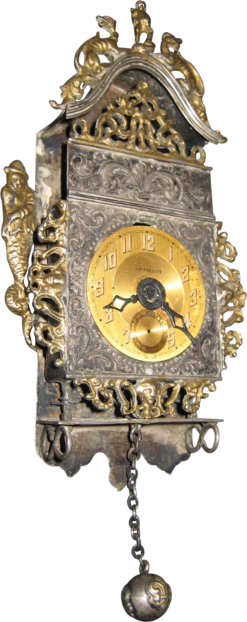 Antique Doll Large German Decorative Miniature Metal Clipart (2000x2000), Png Download