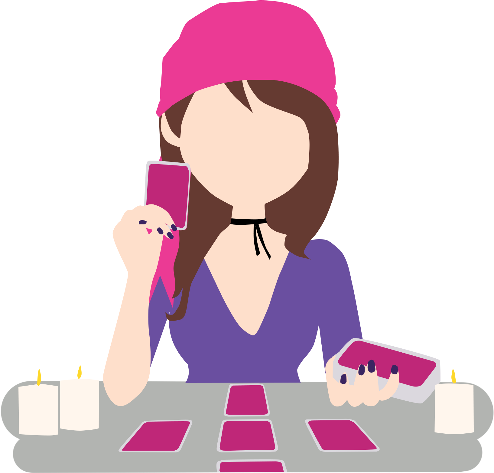 Intuitive Tarot & Oracle Reading Clipart (1700x1700), Png Download