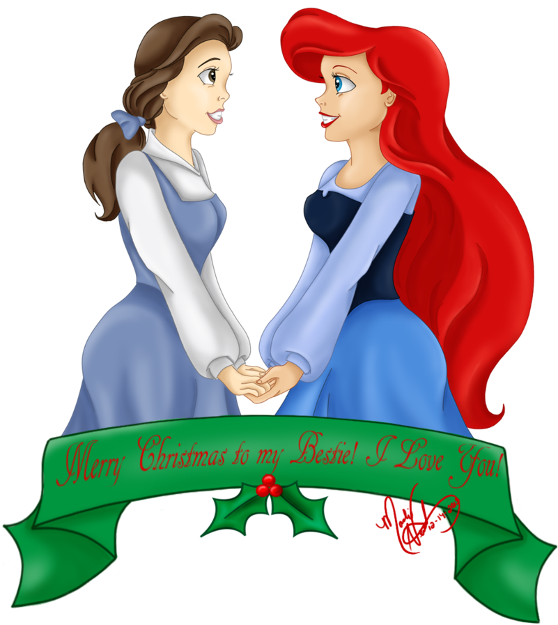 A Very Princess Christmas Clipart (800x1000), Png Download