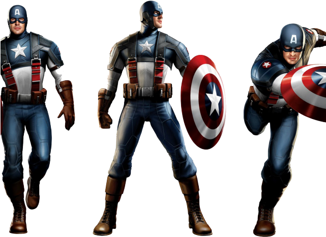 Captain America Clipart Transparent Background - Png Download (640x480), Png Download