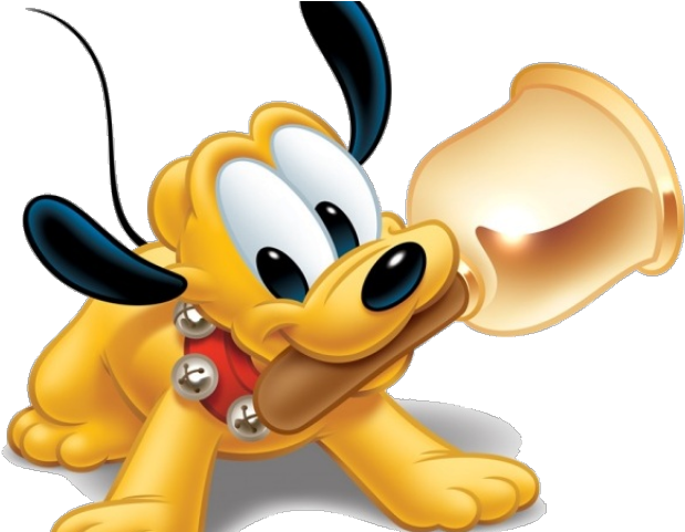 Disney Pluto Clipart Bebe - Png Download (640x480), Png Download