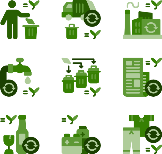 Recycling Clipart (600x564), Png Download