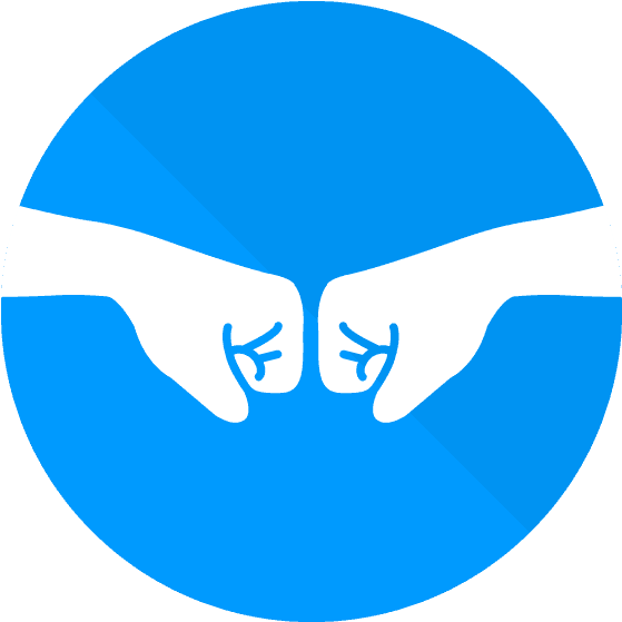 Males Friends Hug Side By Side Icons Clipart (700x700), Png Download