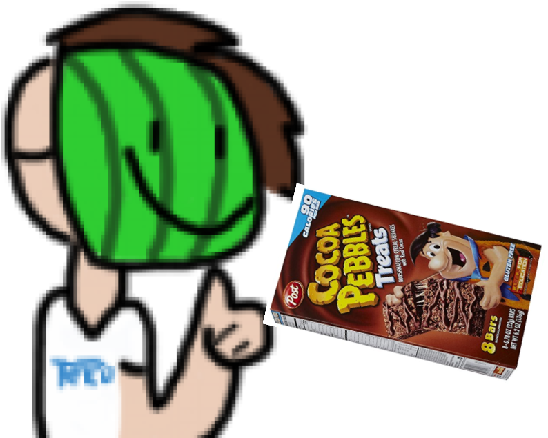 I Want To Bang A Cocoa Pebbles Box Clipart (960x720), Png Download