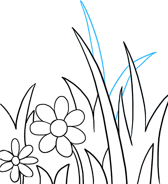 How To Draw Butterfly Garden Clipart (680x678), Png Download