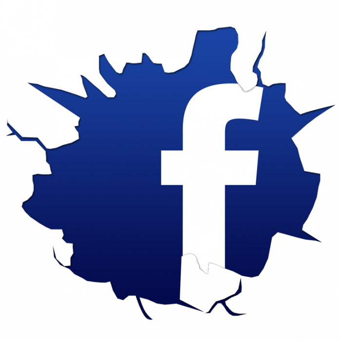 The Day Facebook Shut Down Clipart (700x700), Png Download