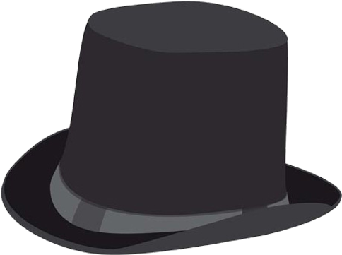 Sticker D'co Chapeau Chassier Clipart (800x800), Png Download