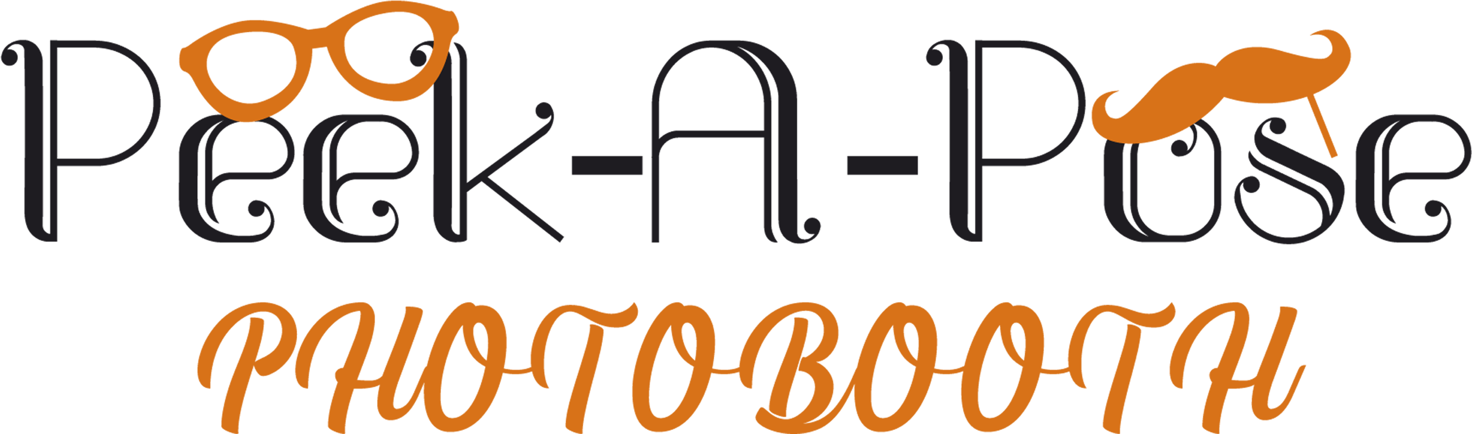 Peek A Pose Photo Booth Clipart (3000x1200), Png Download